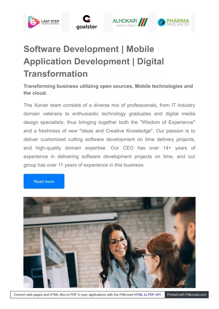 software development mobile application