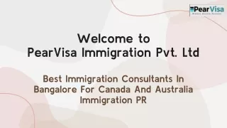 Best Immigration Consultants In Bangalore For Canada And Australia Immigration PR