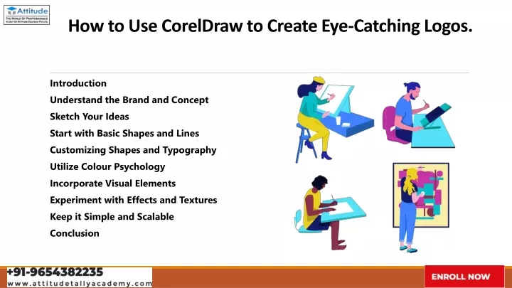 how to use coreldraw to create eye catching logos