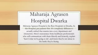 maharaja agrasen hospital dwarka maharaja agrasen