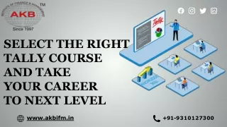 Select the right tally course and take your career to next level (1)