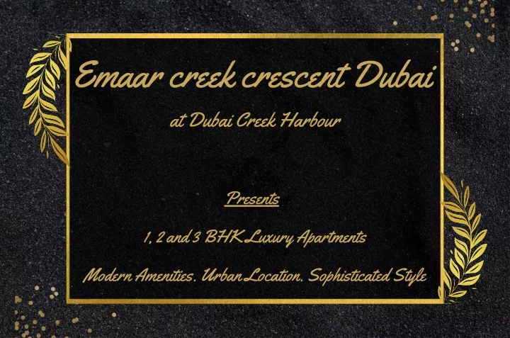 emaar creek crescent dubai at dubai creek harbour