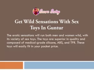 Buy Online Sex Toys In Guntur | Securesextoy