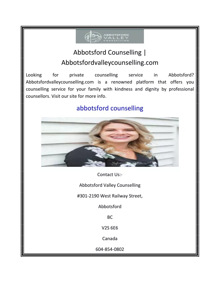abbotsford counselling