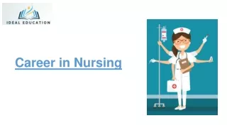 Career in nursing