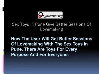 Online Sex Toys In Pune
