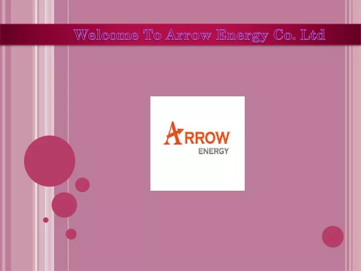 welcome to arrow energy co ltd
