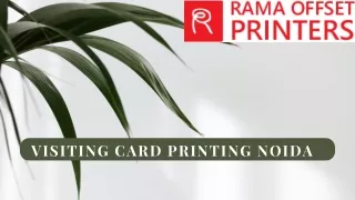 visiting card printing
