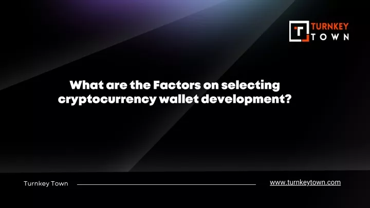 what are the factors on selecting cryptocurrency