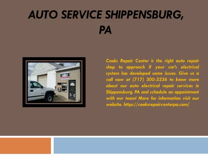 auto service shippensburg pa