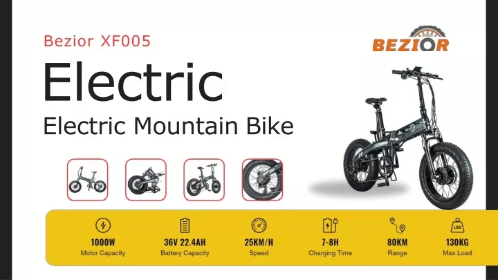 electric electric mountain bike