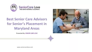 The Best Certified Senior Care Advisor for Seniors