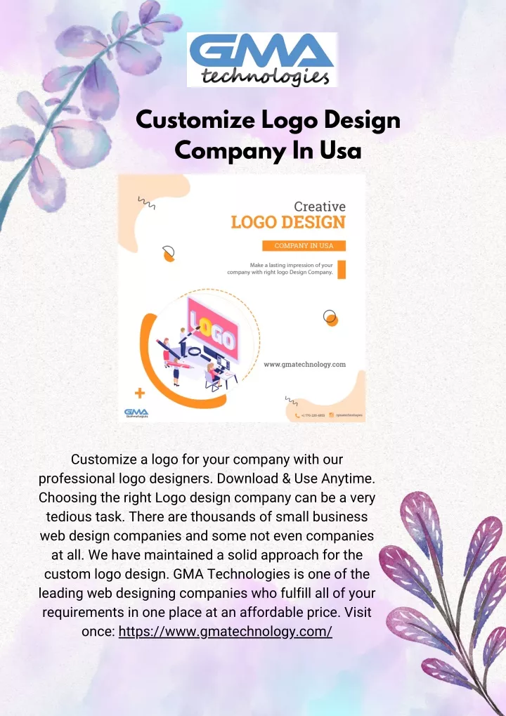 customize logo design company in usa