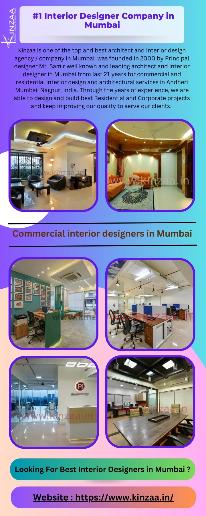 1 interior designer company in mumbai