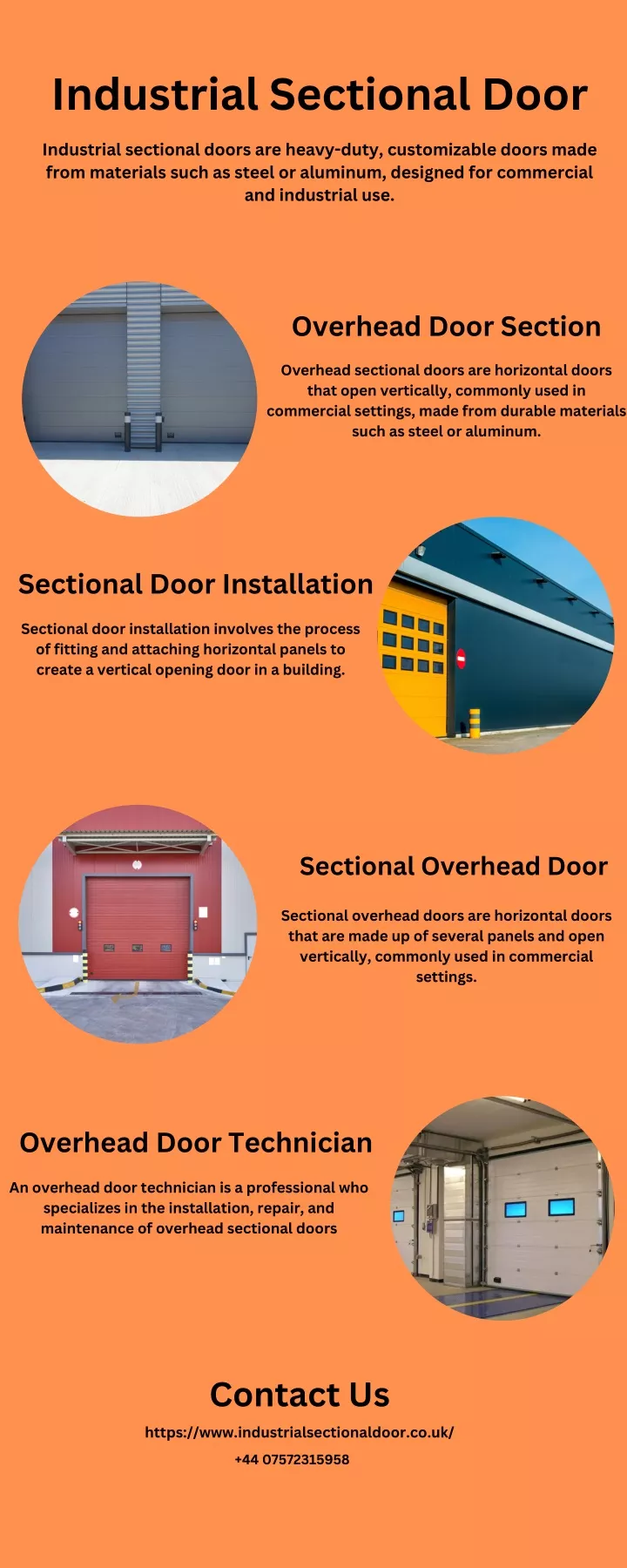 industrial sectional door