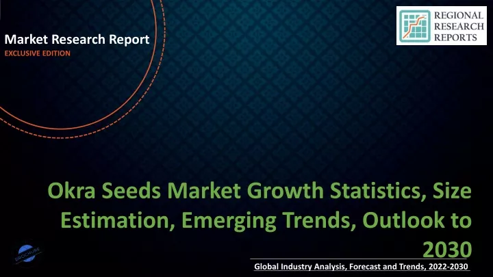 market research report exclusive edition