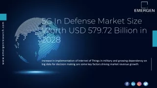 5G In Defense Market Size Worth USD 579.72 Billion in 2028