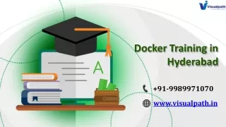 docker training in hyderabad