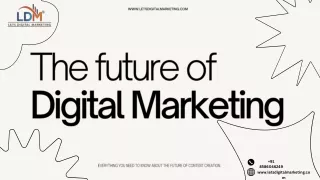 Future of digital Marketing