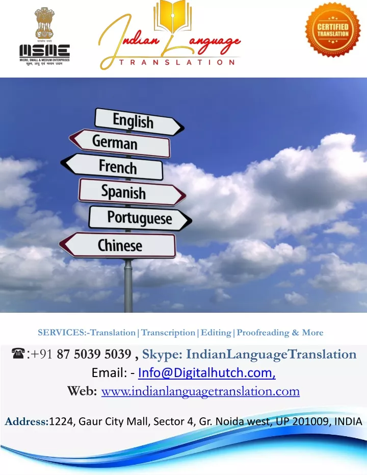 services translation transcription editing