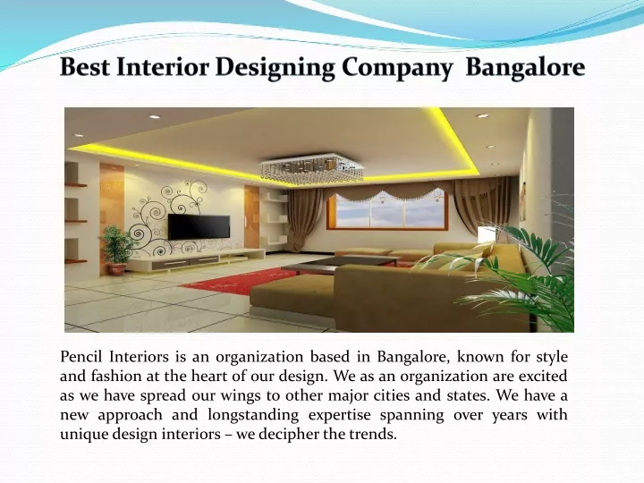 best interior designing company bangalore