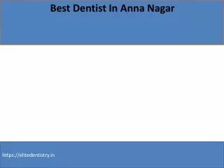 best dental clinic in anna nagar