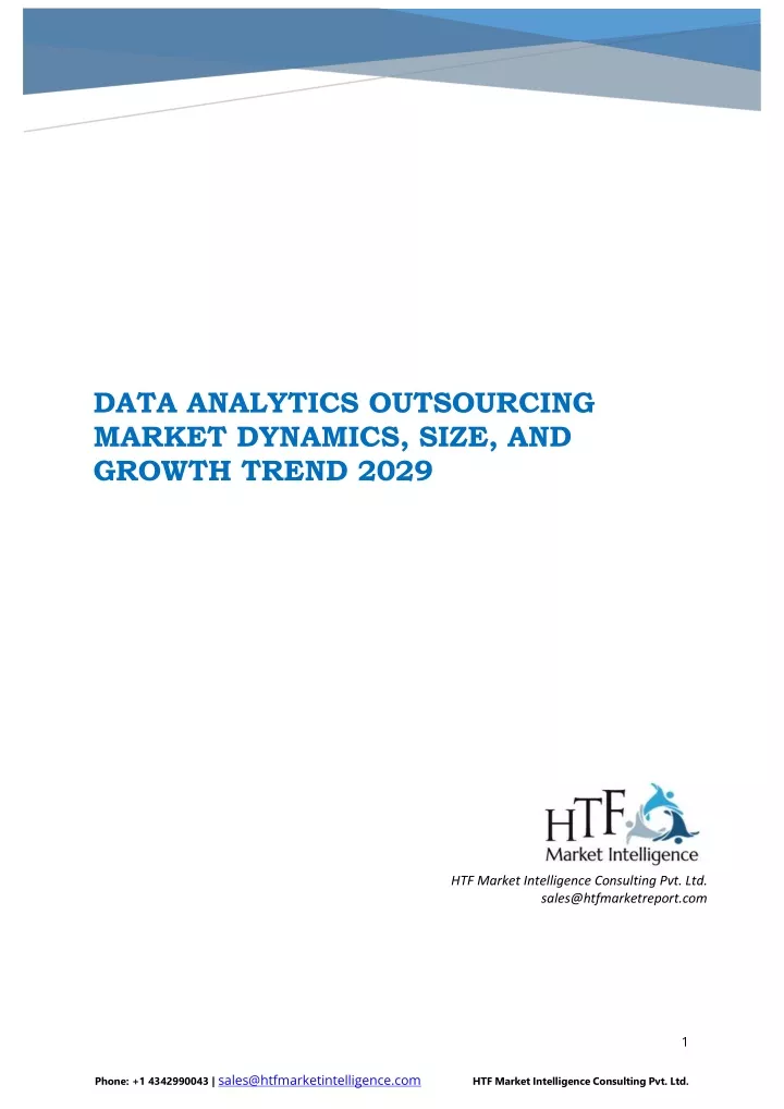 data analytics outsourcing market dynamics size