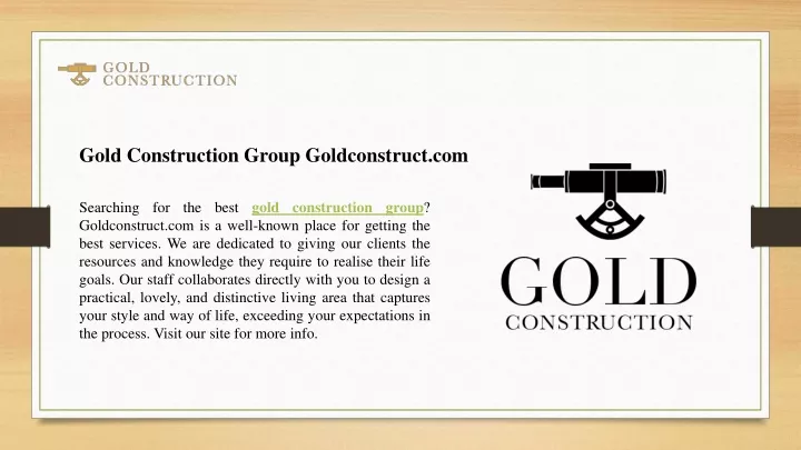 gold construction group goldconstruct com