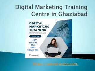 Digital Marketing Training Centre in Ghaziabad