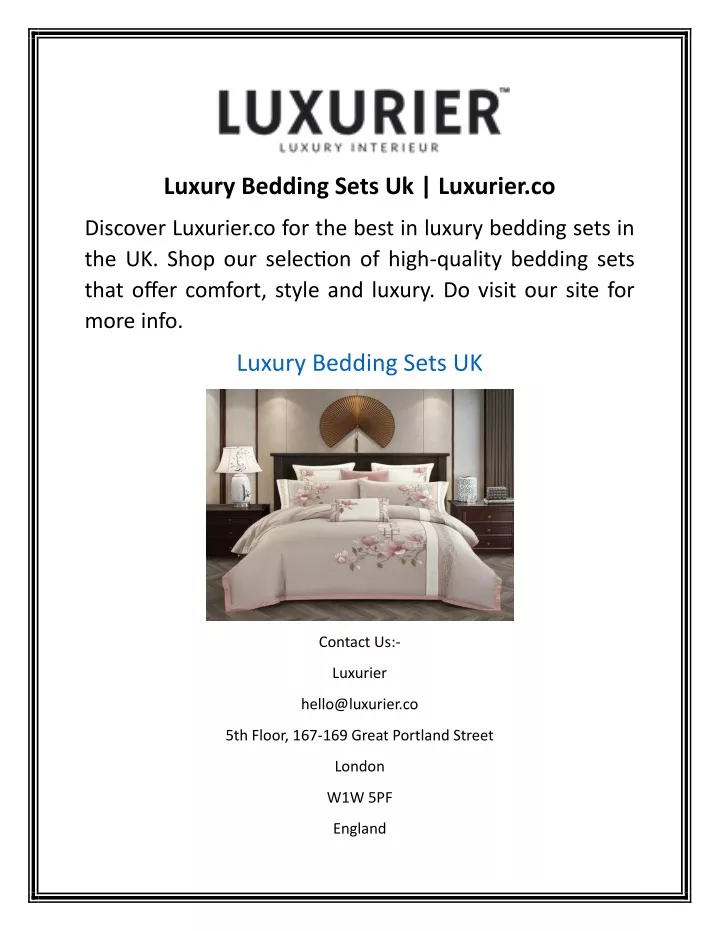 luxury bedding sets uk luxurier co