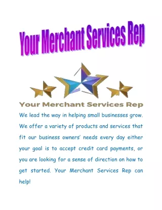 we lead the way in helping small businesses grow