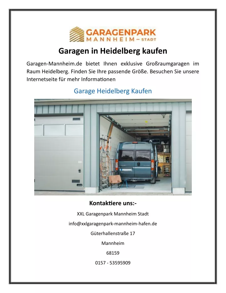 garagen in heidelberg kaufen