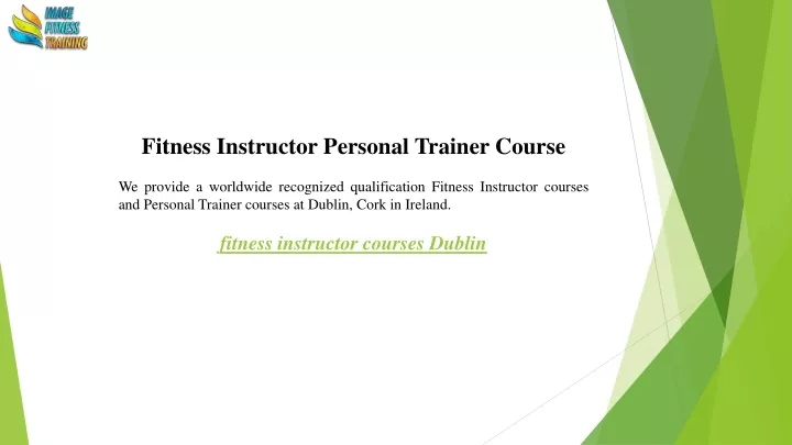 fitness instructor personal trainer course