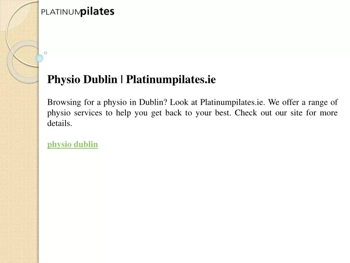 physio dublin platinumpilates ie browsing