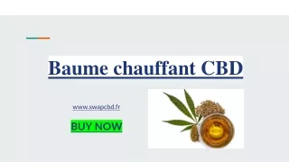 baume chauffant cbd