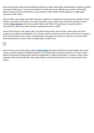 itme kayb bir ok insan n hayat n etkileyen yayg