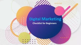 Comprehensive Digital Marketing Checklist for Beginners