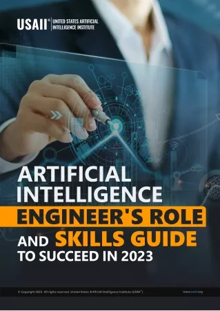 ARTIFICIAL INTELLIGENCE ENGINEERS ROLE AND SKILLS GUIDE TO SUCCEED IN 2023