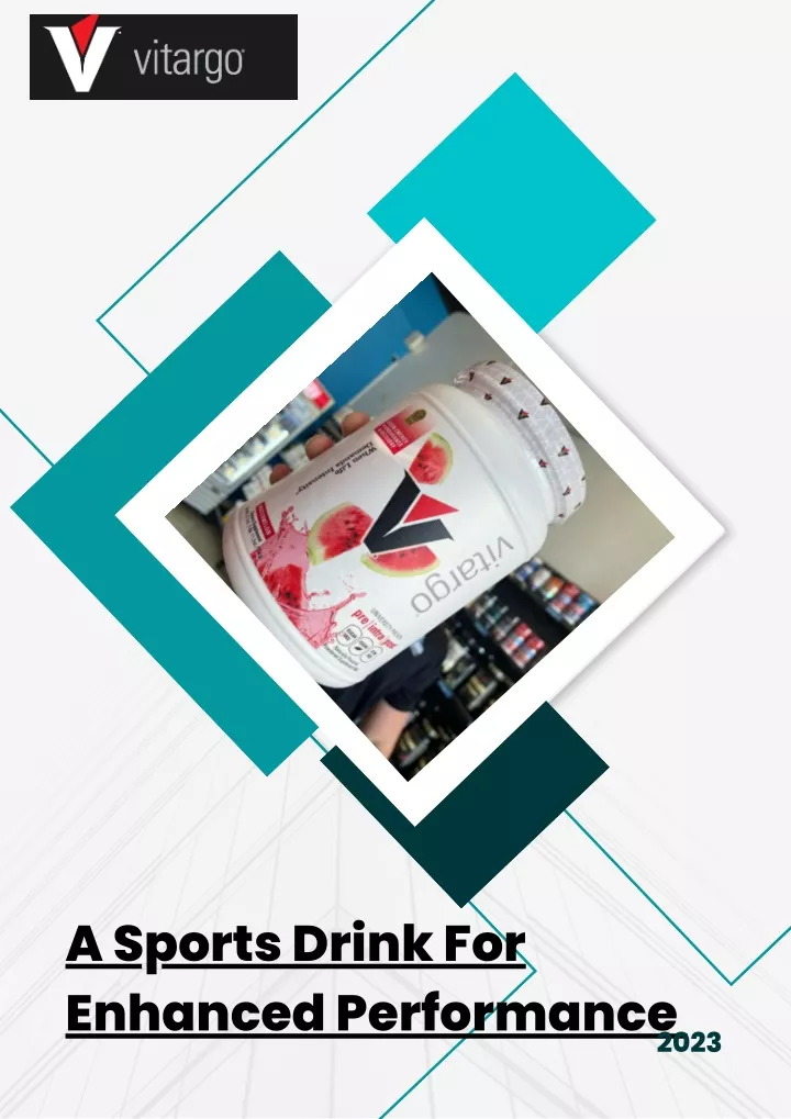 a sports drink for enhanced performance