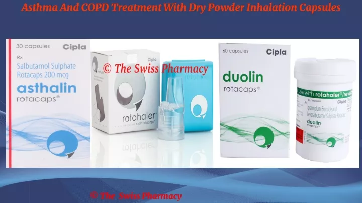 asthma and copd treatment with dry powder