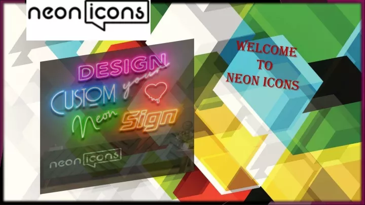 welcome to neon icons