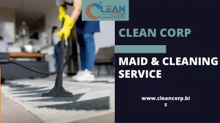 Professional Deep Cleaning Services - Clean Corp