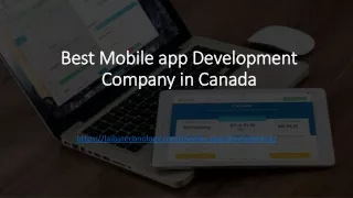 best mobile app development company in canada