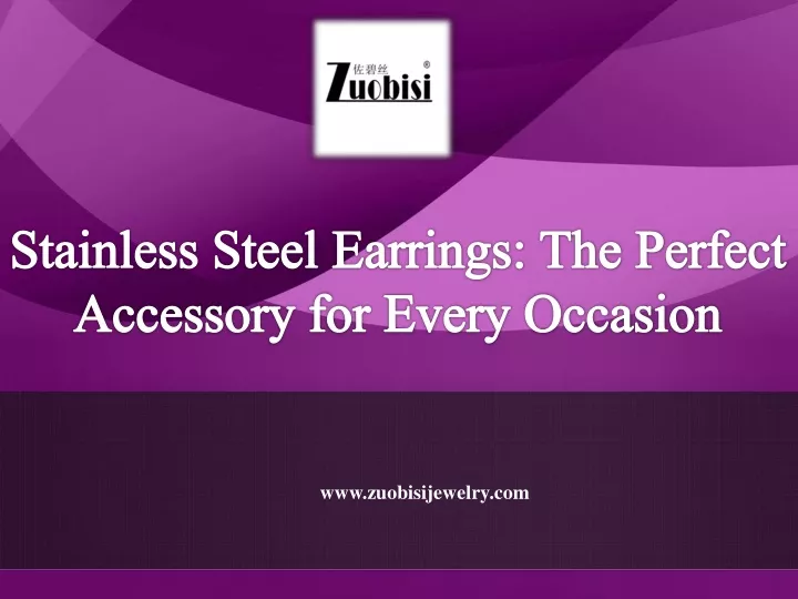 stainless steel earrings the perfect accessory