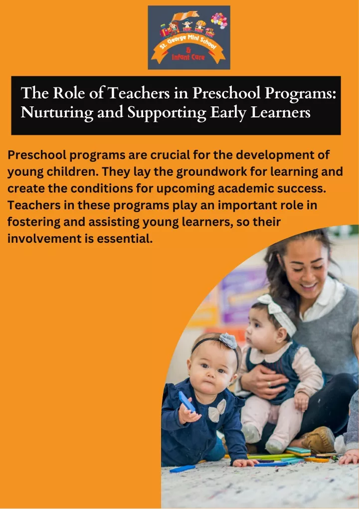 the role of teachers in preschool programs