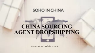 china sourcing agent dropshipping