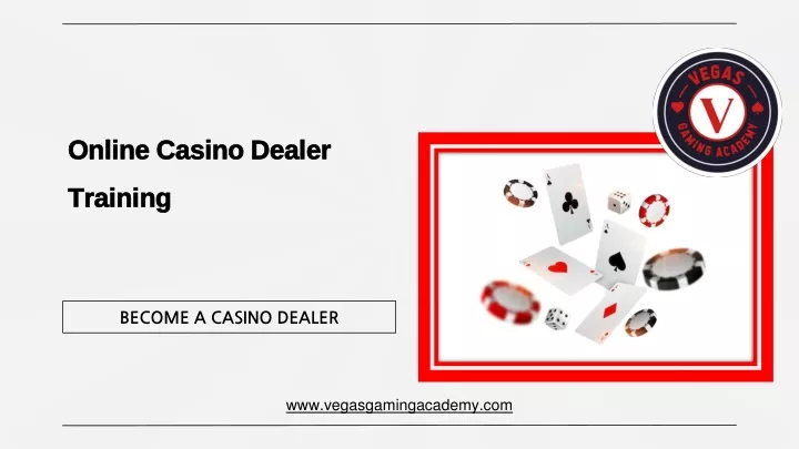 online casino dealer training