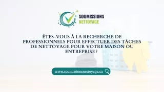 Comparez 3 offres pour tous vos besoins en nettoyage