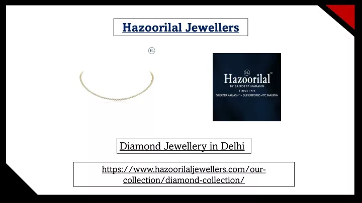 hazoorilal jewellers