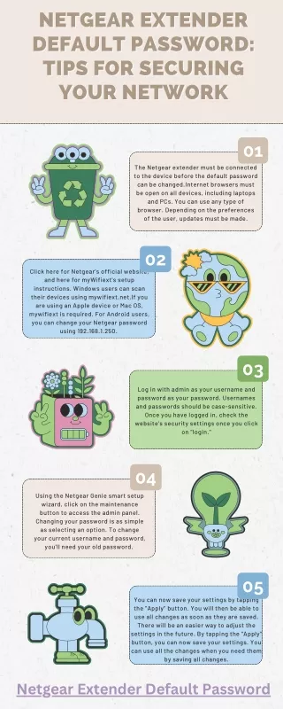 Netgear Extender Default Password Tips for Securing Your Network